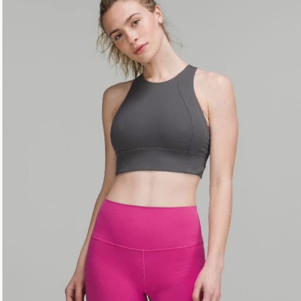 Lululemon Athletica Gray Racerback Sports Bra NWOT